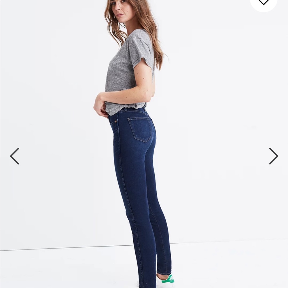Madewell 10” High Rise Skinny Jeans